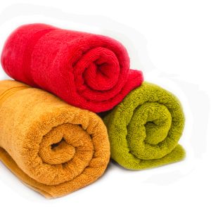 SOLID DYED TOWELS
