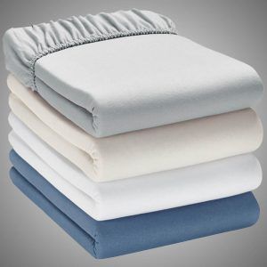 Polyester Knitted Fitted Sheet