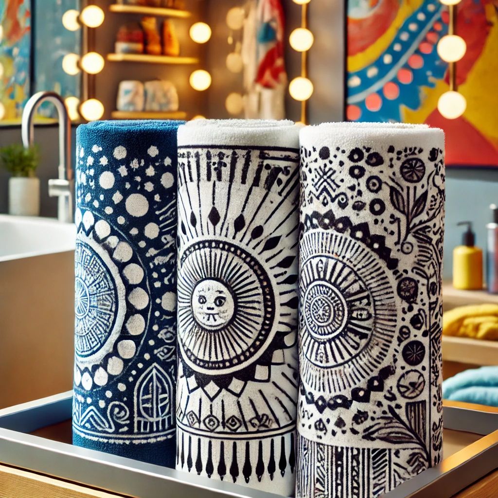 Screen Printed Towels