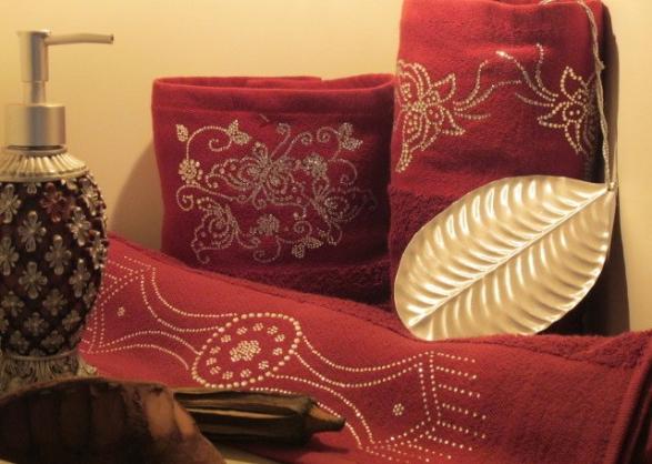 EMBROIDERY TERRY TOWEL